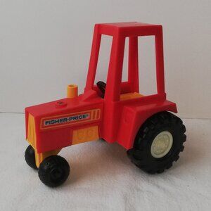 1980 Fisher Price Husky Helpers #331 Farm Tractor